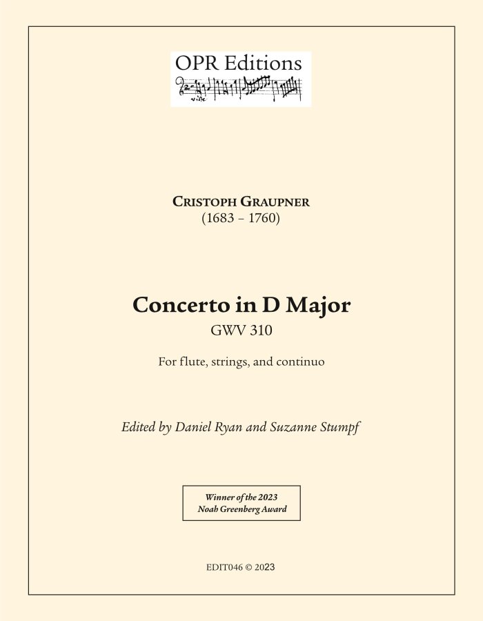Graupner flute concerto